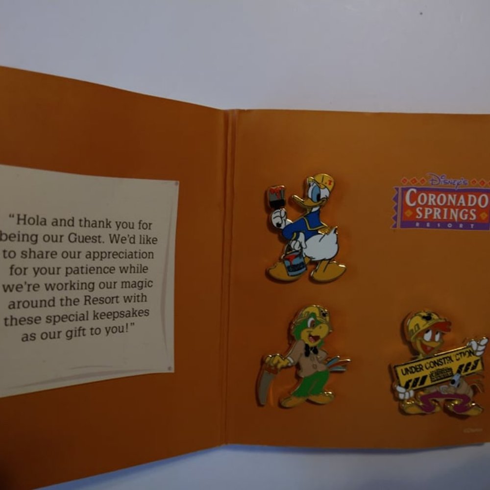 Disney Pardon our Pixie Dust Pin set.